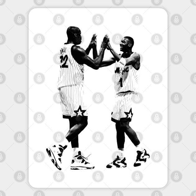 Shaq and Penny Magnet by Zluenhurf